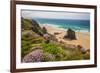 Bedruthan Steps, Newquay, Cornwall, England, United Kingdom-Billy Stock-Framed Photographic Print