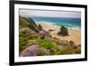 Bedruthan Steps, Newquay, Cornwall, England, United Kingdom-Billy Stock-Framed Photographic Print