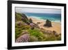 Bedruthan Steps, Newquay, Cornwall, England, United Kingdom-Billy Stock-Framed Photographic Print