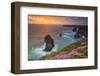 Bedruthan Steps, Newquay, Cornwall, England, United Kingdom-Billy Stock-Framed Photographic Print