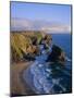 Bedruthan Steps, North Cornwall, England-Roy Rainford-Mounted Photographic Print