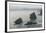 Bedruthan Steps-Peter Adams-Framed Giclee Print