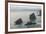 Bedruthan Steps-Peter Adams-Framed Giclee Print