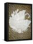 Bedspread Futonji Patterned Floral Print Calico-null-Framed Stretched Canvas