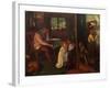 Bedtime, 1862-Arthur Hughes-Framed Giclee Print