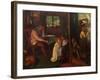 Bedtime, 1862-Arthur Hughes-Framed Giclee Print