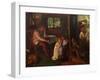 Bedtime, 1862-Arthur Hughes-Framed Giclee Print