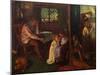 Bedtime, 1862-Arthur Hughes-Mounted Giclee Print