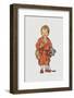 Bedtime - Alfie Illustrated Print-Shirley Hughes-Framed Giclee Print