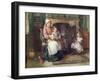 Bedtime Story, 1910-William Kay Blacklock-Framed Giclee Print