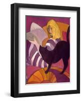 Bedtime Story, 2003-04-Jeanette Lassen-Framed Premium Giclee Print