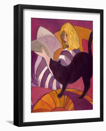 Bedtime Story, 2003-04-Jeanette Lassen-Framed Giclee Print