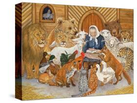 Bedtime Story on the Ark, 1994-Domenico Fetti or Feti-Stretched Canvas