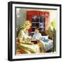 Bedtime Story-Imogene M. McPherson -Framed Art Print