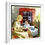 Bedtime Story-Imogene M. McPherson -Framed Art Print