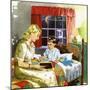 Bedtime Story-Imogene M. McPherson -Mounted Art Print