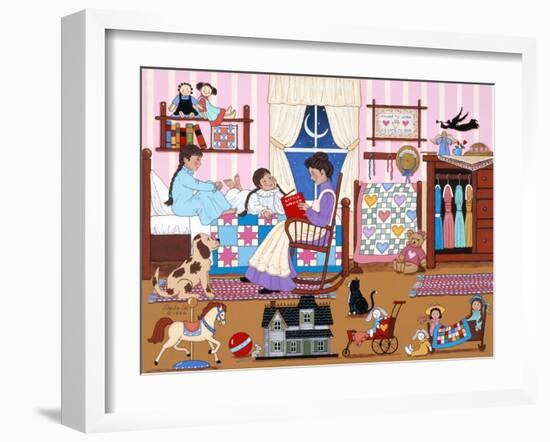 Bedtime Story-Sheila Lee-Framed Giclee Print
