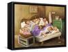 Bedtime-Dianne Dengel-Framed Stretched Canvas