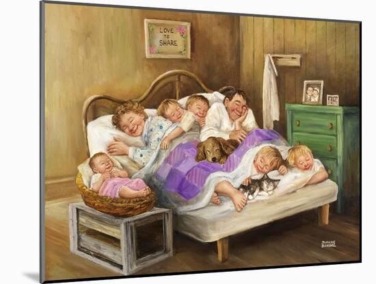 Bedtime-Dianne Dengel-Mounted Giclee Print