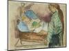 Bedtime-Emile Bernard-Mounted Giclee Print