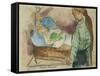 Bedtime-Emile Bernard-Framed Stretched Canvas