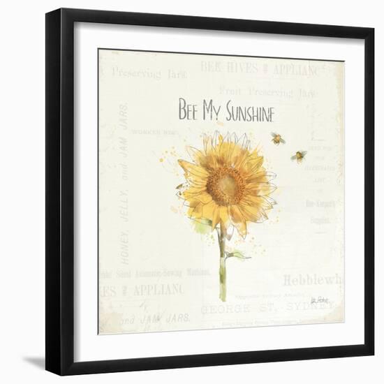 Bee and Bee III-Katie Pertiet-Framed Art Print