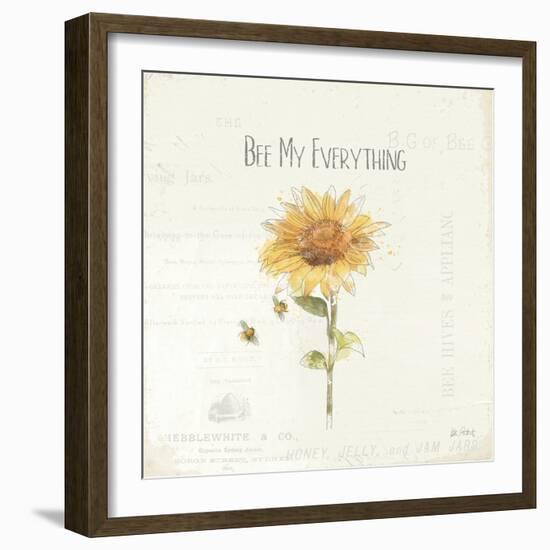 Bee and Bee IV-Katie Pertiet-Framed Art Print