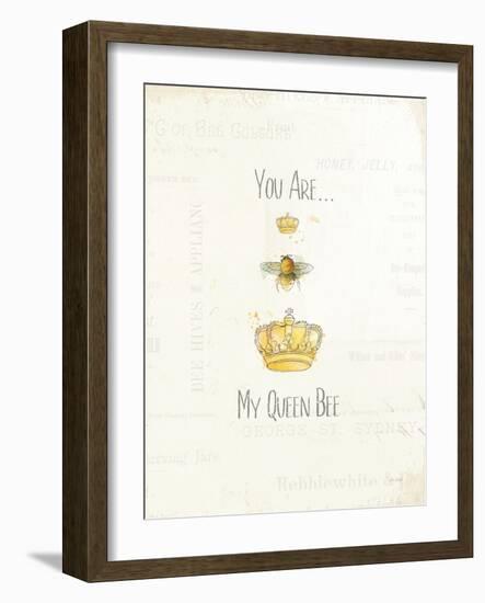 Bee and Bee VI-Katie Pertiet-Framed Art Print