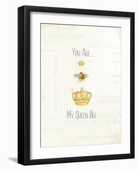 Bee and Bee VI-Katie Pertiet-Framed Art Print