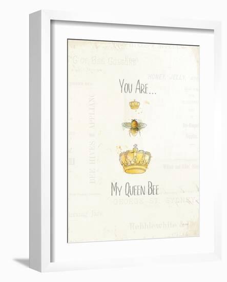 Bee and Bee VI-Katie Pertiet-Framed Art Print