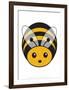 Bee - Animaru Cartoon Animal Print-Animaru-Framed Giclee Print