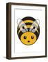 Bee - Animaru Cartoon Animal Print-Animaru-Framed Giclee Print