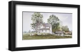 Bee Boxes-Ray Hendershot-Framed Art Print