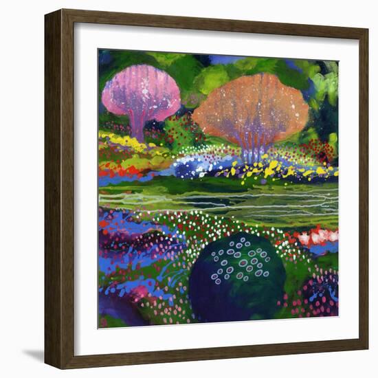 Bee Garden-David Newton-Framed Giclee Print