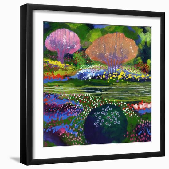 Bee Garden-David Newton-Framed Giclee Print