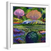 Bee Garden-David Newton-Framed Giclee Print