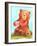 Bee Happy Bear-Melinda Hipsher-Framed Giclee Print