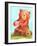 Bee Happy Bear-Melinda Hipsher-Framed Giclee Print