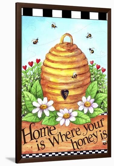 Bee Hive Home-Melinda Hipsher-Framed Giclee Print