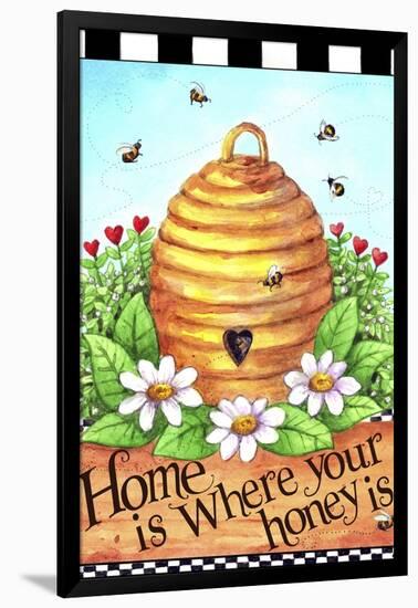 Bee Hive Home-Melinda Hipsher-Framed Giclee Print