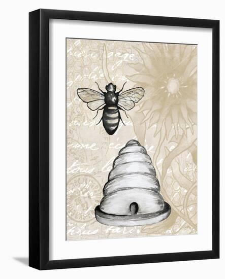 Bee Hives I-Elizabeth Medley-Framed Art Print