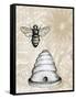 Bee Hives I-Elizabeth Medley-Framed Stretched Canvas