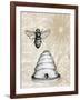 Bee Hives I-Elizabeth Medley-Framed Art Print