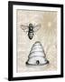 Bee Hives I-Elizabeth Medley-Framed Art Print