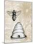 Bee Hives I-Elizabeth Medley-Mounted Art Print