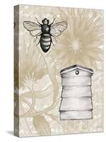 Bee Hives II-Elizabeth Medley-Stretched Canvas