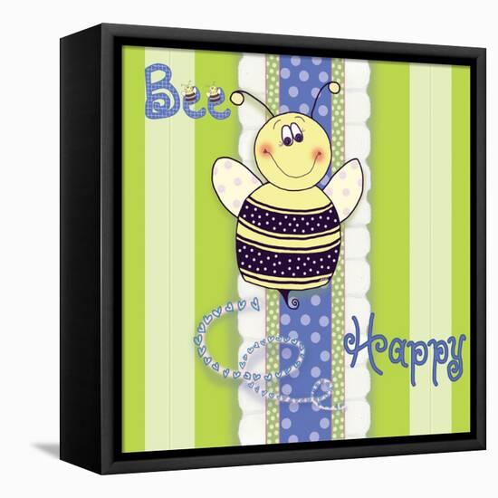 Bee I-Andi Metz-Framed Stretched Canvas