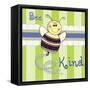 Bee II-Andi Metz-Framed Stretched Canvas