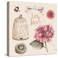 Bee Kind-Kerri Elliot-Stretched Canvas