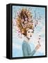 Bee Lady-Paula Belle Flores-Framed Stretched Canvas